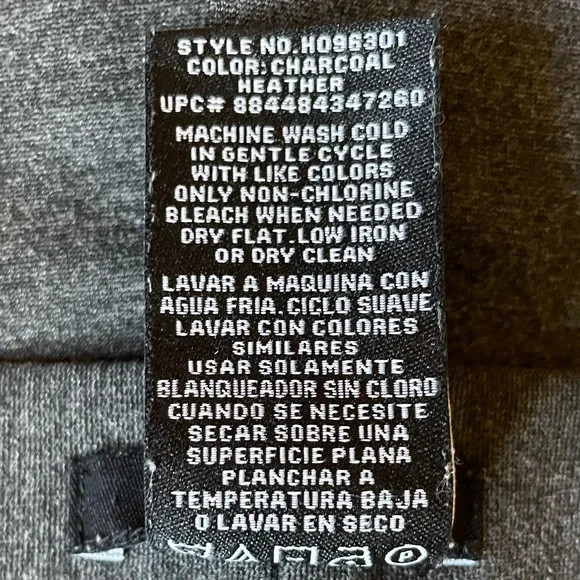 Tahari Leggings Heather Gray Charcoal Pants Women’s Medium - Picture 6 of 6